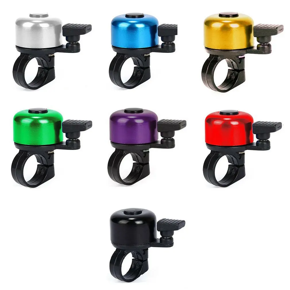 

Max Diameter: 25mm Single Tone Bell Bicycle Children Balance Mountain Bike Electric Scooter Bell Accessories, Yellow,red,blue,green,purple,black,silver