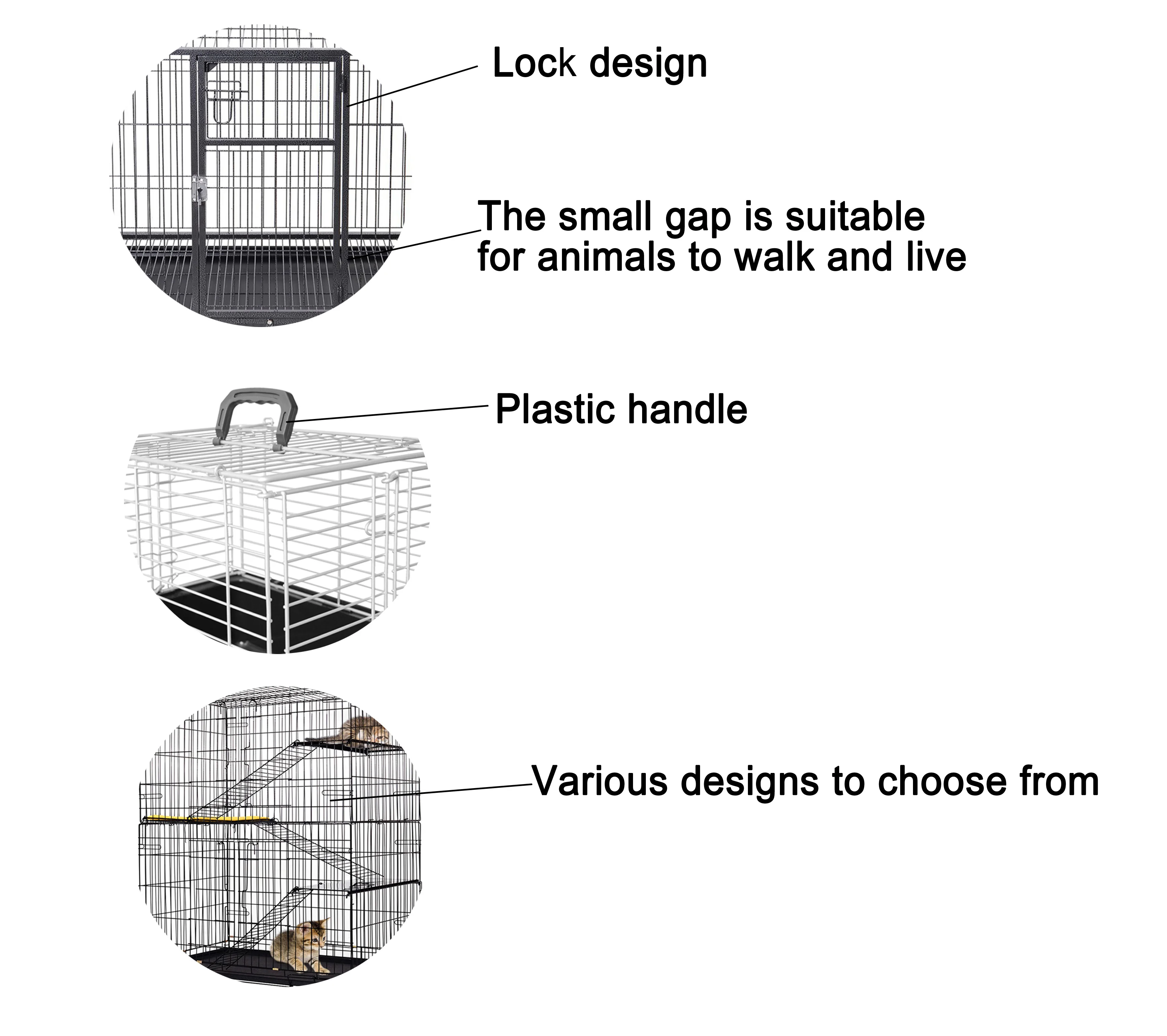 3 Layer Welded Metal Rabbit Breeding Cages For Industrial And Farming