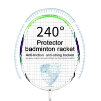 

whizz S3 brand protector frame hot sale carbon composite badminton racket