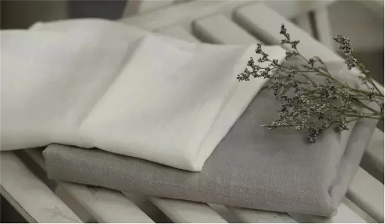 
Cheap 14sx14s 100% hemp stretch fabric for bedding sets 