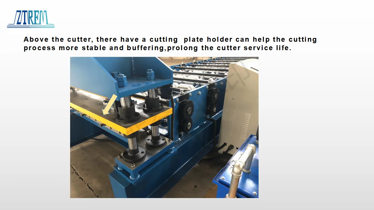 Galvanize sheeting moulding machinery roof panel roll forming machine