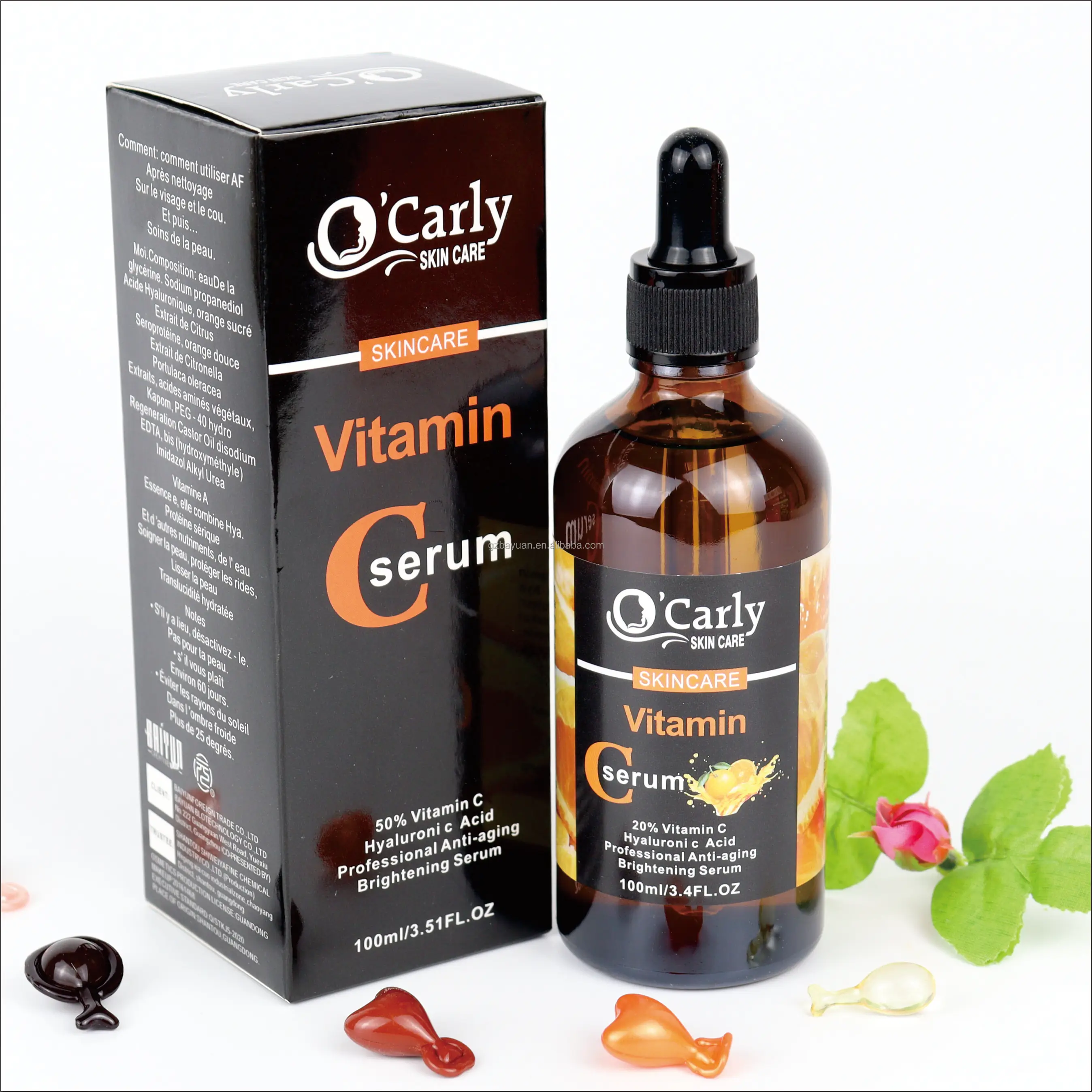 

O'carly Vitamin C Hyaluronic Acid Professional Anti-aging Brightening Serum whitening face serum 120ml