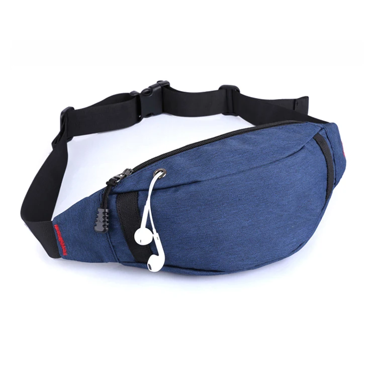 

Wholesale Custom Fashion Customize Waterproof Sport Daily Waist Bag Running Fanny Pack For Men