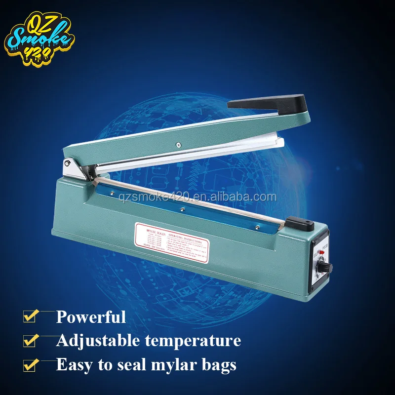 Mylar Heat Sealing Machine Plastic Bags Sealer Adjustable Temperature Mode Aluminum Iron Material Buy Mylar Bag Sealing Machine Plastic Bag Sealer Sealing Machine For Foil Mylar Bags Product On Alibaba Com