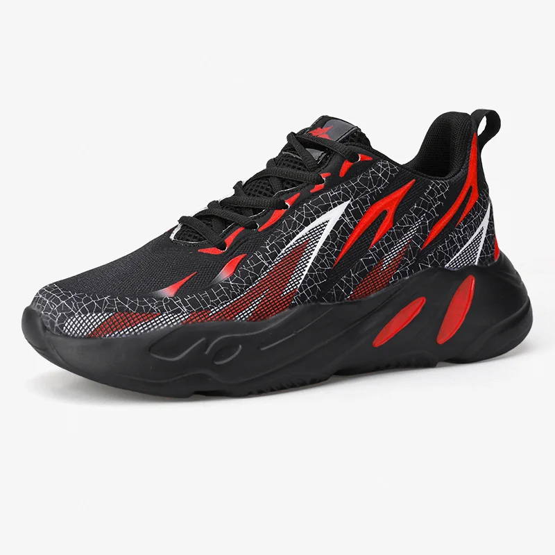 

Tengye new style breathable wear-resistant shoes sports casual fashion running shoes men's shoes, Picture shows