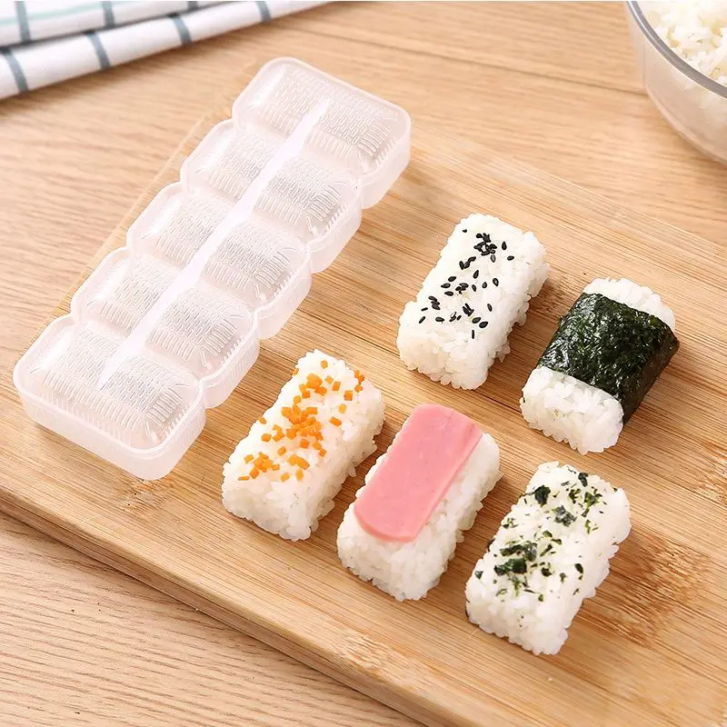 

Sushi box ecofriendly HOPkn mould making herramientas de sushi, Transparent