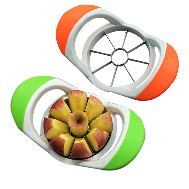 

New product hot sale fruit and vegetable tools environmentally friendly rubber ABS comfortable handle colorful apple corer