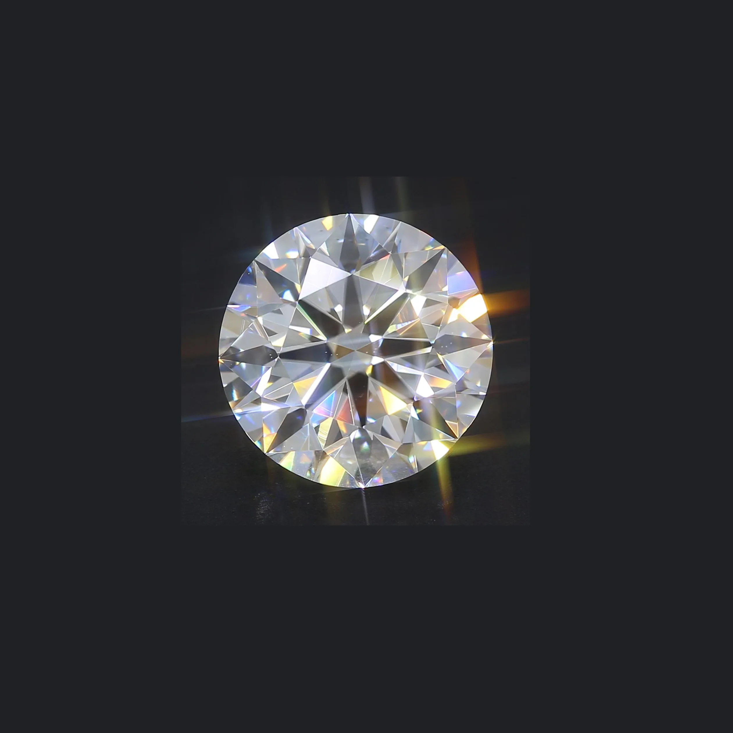 

5 Carat White Synthetic Brilliant Cut CVD lab grown loose diamond Polished Diamonds with IGI