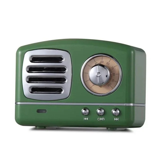 

2021 New Design Stereo Speaker Wireless Skull Wireless Audio Retro Mini Speaker For Party