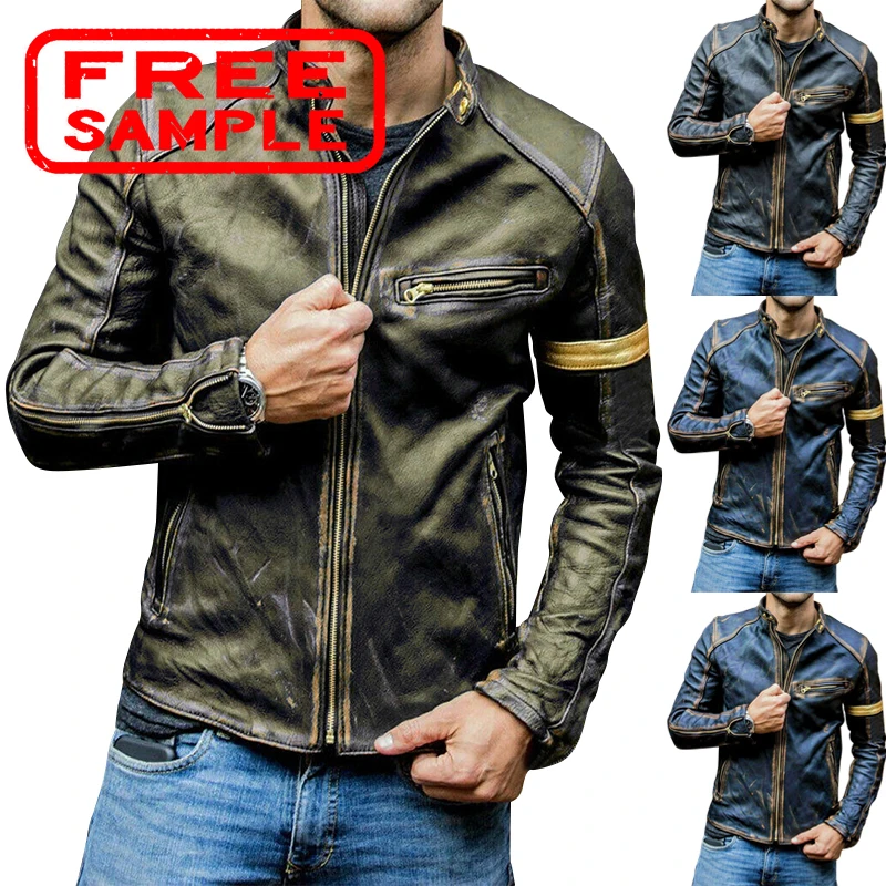

FREE SMAPLE Oversize Custom Mens Clothing Male Down Jacket Jaket Motorcycle Men