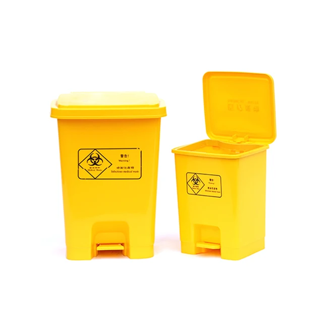 

Factory Wholesale 15L Medical Pedal Trash Bin Waste Container For Hospital