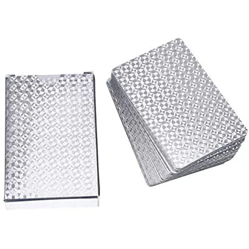

Customized Design Printed 54pcs Per Deck Board Game Plastic Playing Cards, Custom color accepted