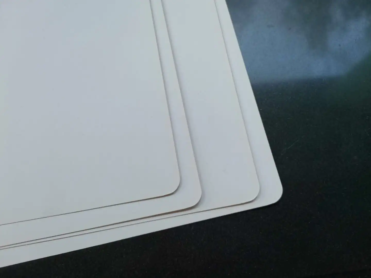 Pneumatic Double Head Round Corner Cutting Machine with 100mm Cutting Thickness 23 times/min Working Speed and 490*450mm Max Paper Size