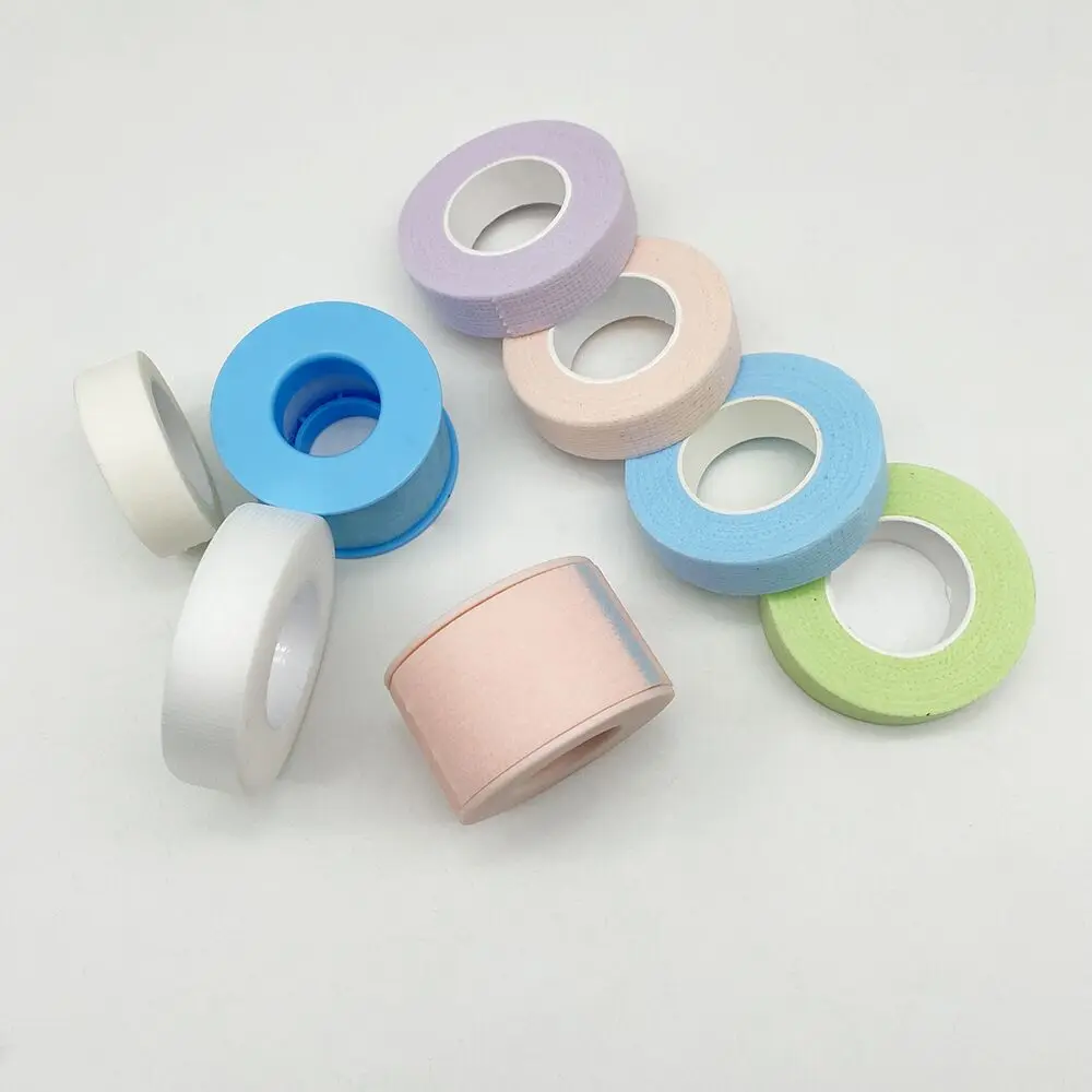 

Wholesale Professional 3M Non Woven Silicone Lash Tape In Pink And Blue Lash Tape With Sensitive Skin Eyelash Extension Tape, White