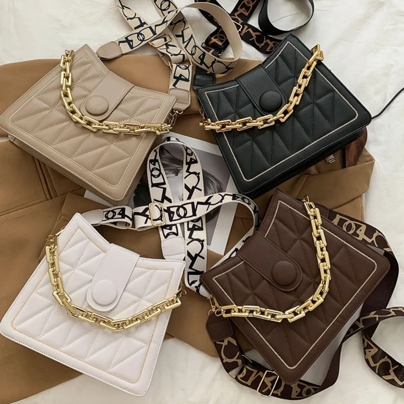 

2021 Fashion High Quality Ladies Pu Leather Crossbody Bag Single Shoulder Bag For Women, 4 colors