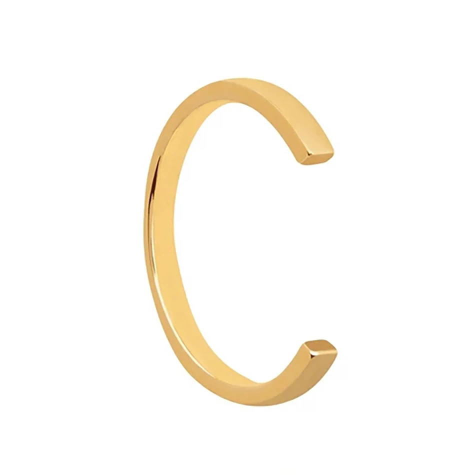 

wholesale jewelry distributors 925 sterling silver women jewelry 18k gold plated crossing lines ring