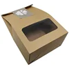 Fancy Custom Printing Adhesive Kraft Paper Seal Packaging Thank You Labels Stickers Roll