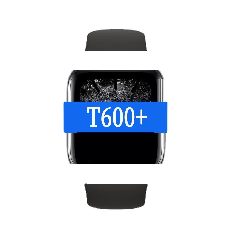 

T600+ Smart Watch Series 6 With Button Rotate Bt Call And Dial Heart Rate Fitness Watch Pk T500 T500plus T55 X7 Smartwatch 2021