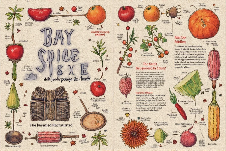 Bay spice in kitchen