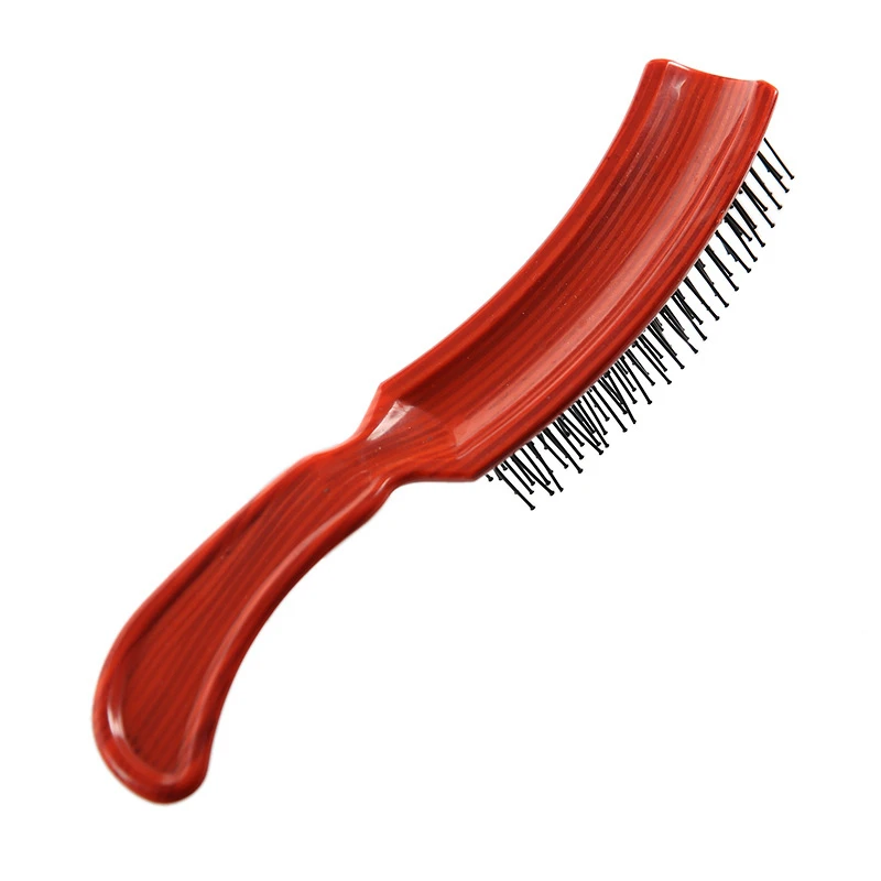 

DIY Modeling Comb Hair Straightener Hair Mini Straightener for Hairstyling Salon Portable Hair Straightener Brush