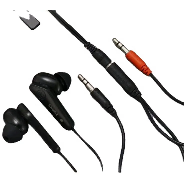 

1.5M In Ear Gaming Earphones With Microphone Computer Headphones For Music Games Study Work