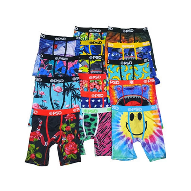 

New Style Kids Boys Cotton Boxers Briefs Underwear For Boys Sports Shorts Beach Swimming Shorts, As picture