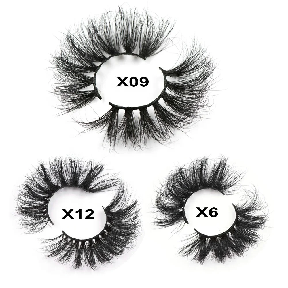 

25mm mink eyelashes wholsale 5d real mink eyelashes mink eyelash vendor customized boxes