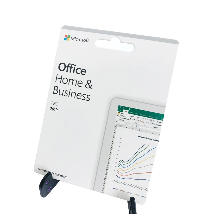 

Genuine Microsoft Office 2019 Home and Business key for PC Activated by Telephone