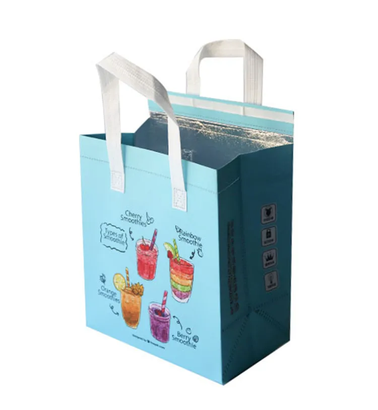 

Professional Outdoor Promotional Insulated Food Delivery Cooler Thermal Bag With Customized Logo, Customized color