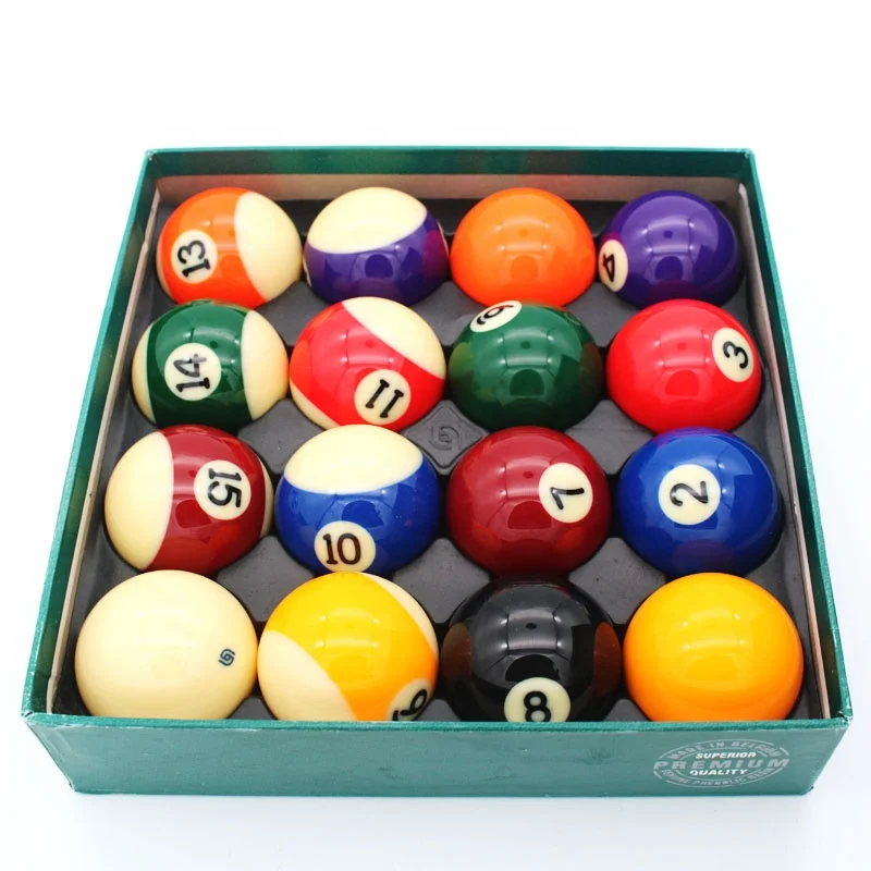 

High quality resin  billiard balls 16pcs pool ball, Picture