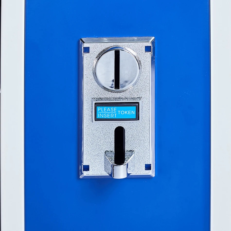 
40 lockers metal cell phone charging locker fingerprint lock system 