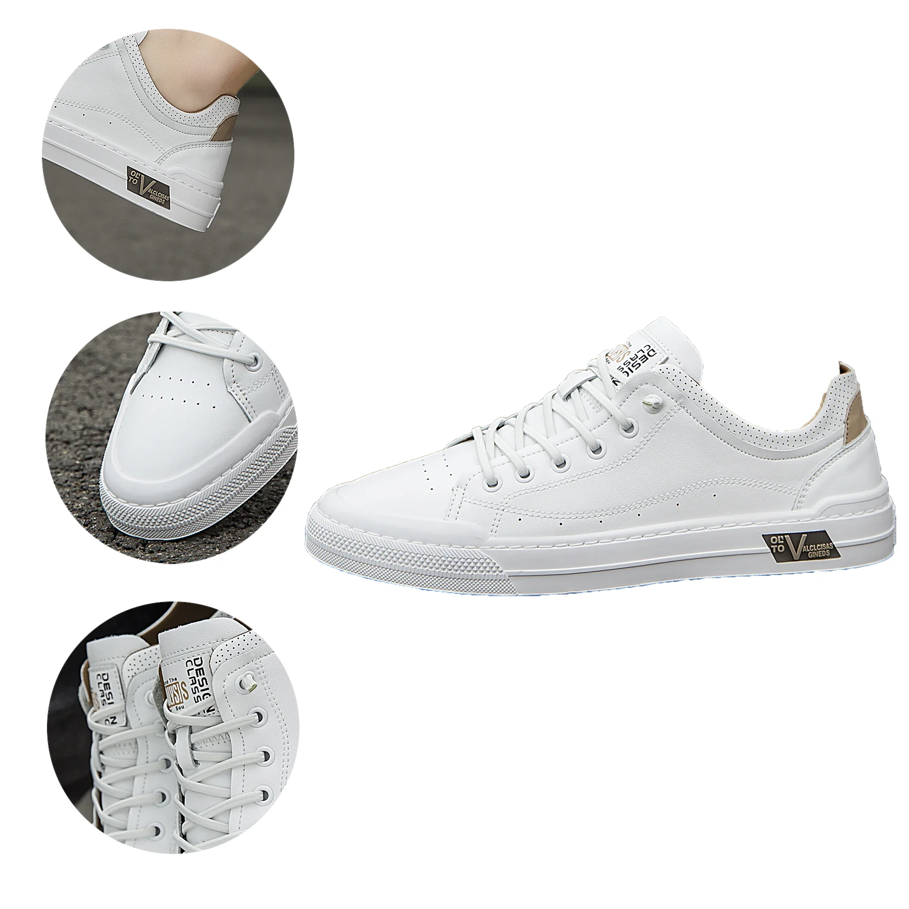 

New design lace-up stock other trendy sports shoes