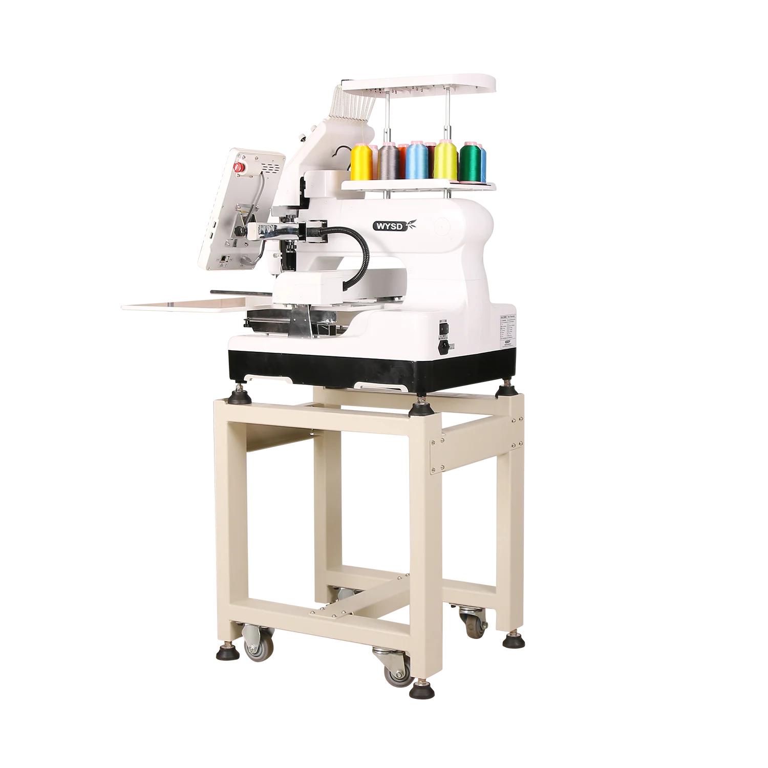 1201 Single Head Computer Embroidery Machine High Speed Multi Function