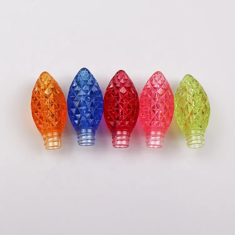 
China Promotional Lightweight Indoor and Outdoor Mini Color Party Decoration C9 LED Christmas Light 