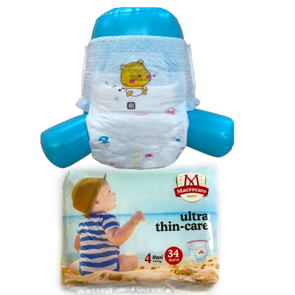 

Macrocare brand baby diapers, disposable sleepy baby diapers manufacturer in malaysia