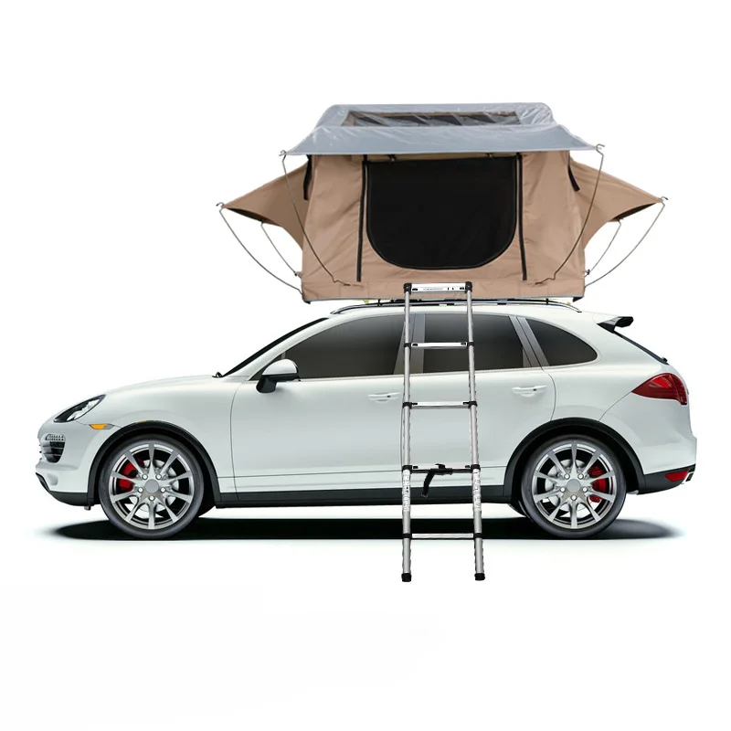 

2021 Amazon waterproof customized camping outdoor soft car roof top tent for suv tent car roof top 1.9M, Gray,army green,khaki