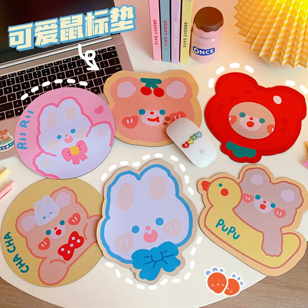 

Mouse pad creative cute cartoon round PVC mouse pad, Cartoons