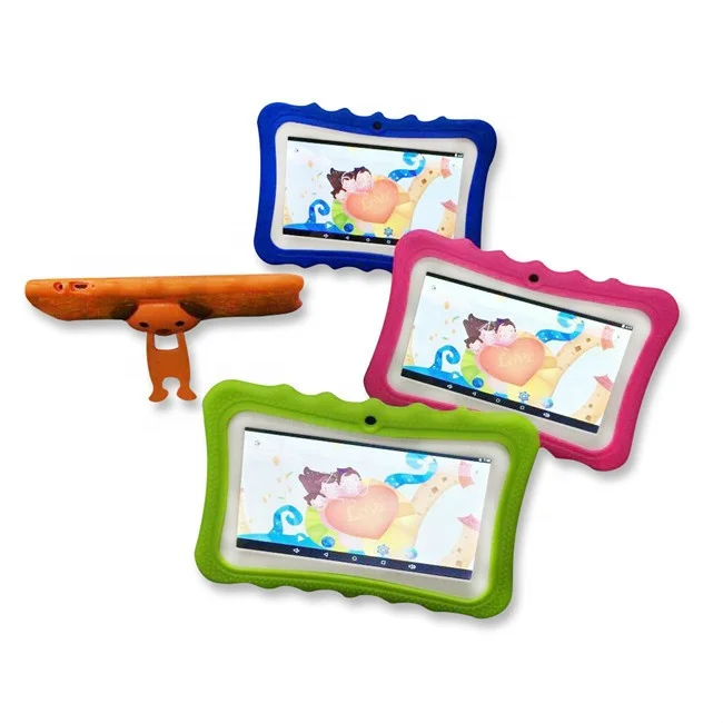 

tablet 7inch A33 1+8G Android 9 children tablet best gift fo learning quadcore kids tablet pc, Multi-color