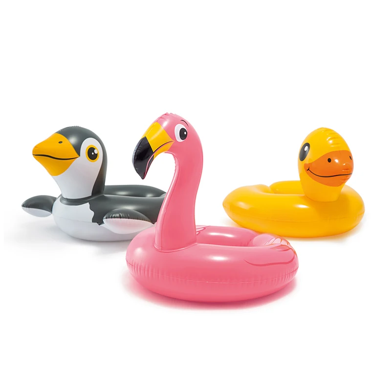 

INTEX 59220 Animal Split Swim Rings for Kids Cartoon Animal Inflatable Swimming Float Rings Cute Children Swimming Pool Rings, Picture