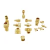 Customized CNC machined parts processing machining service with precision screw
