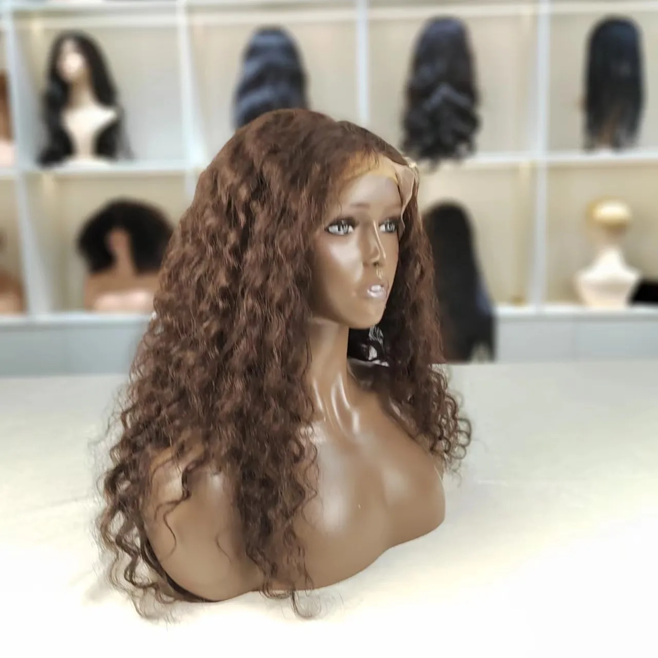 

Buy Natural Cheap Body wave Human Hair Wigs Lace Front, Brazilian Virgin Human Hair Lace Frontal Wig for Women