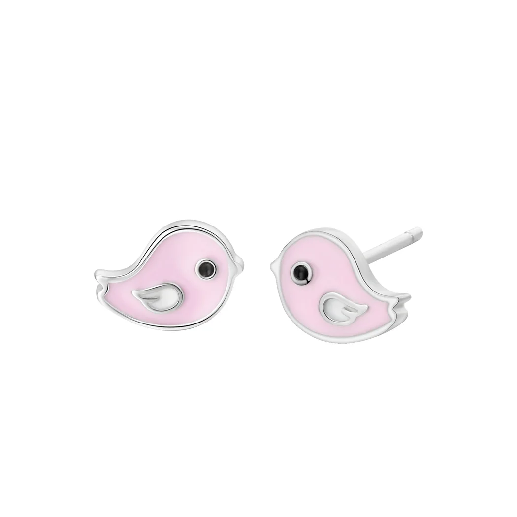 Kenneth Jay Lane Pink Enamel Flower Earrings | HAUTEheadquarters