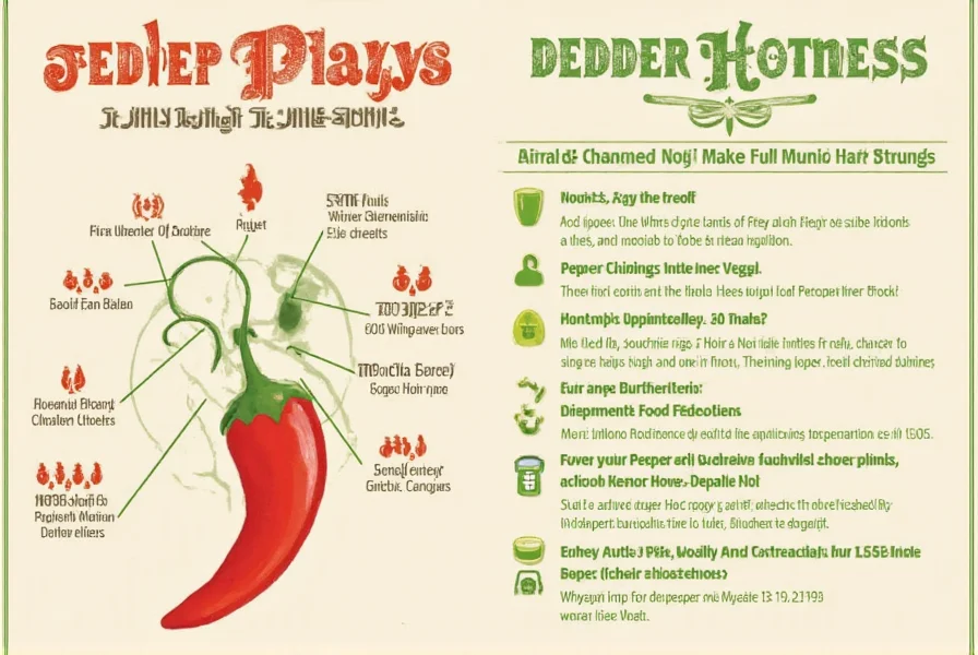 Cooking with spicy peppers
