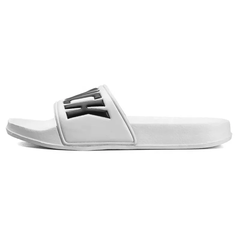 
2020 Factory Custom Logo Slippers Fashion Boy Designer Slippers Footwear Soft Embossed Printed Slides for Men 