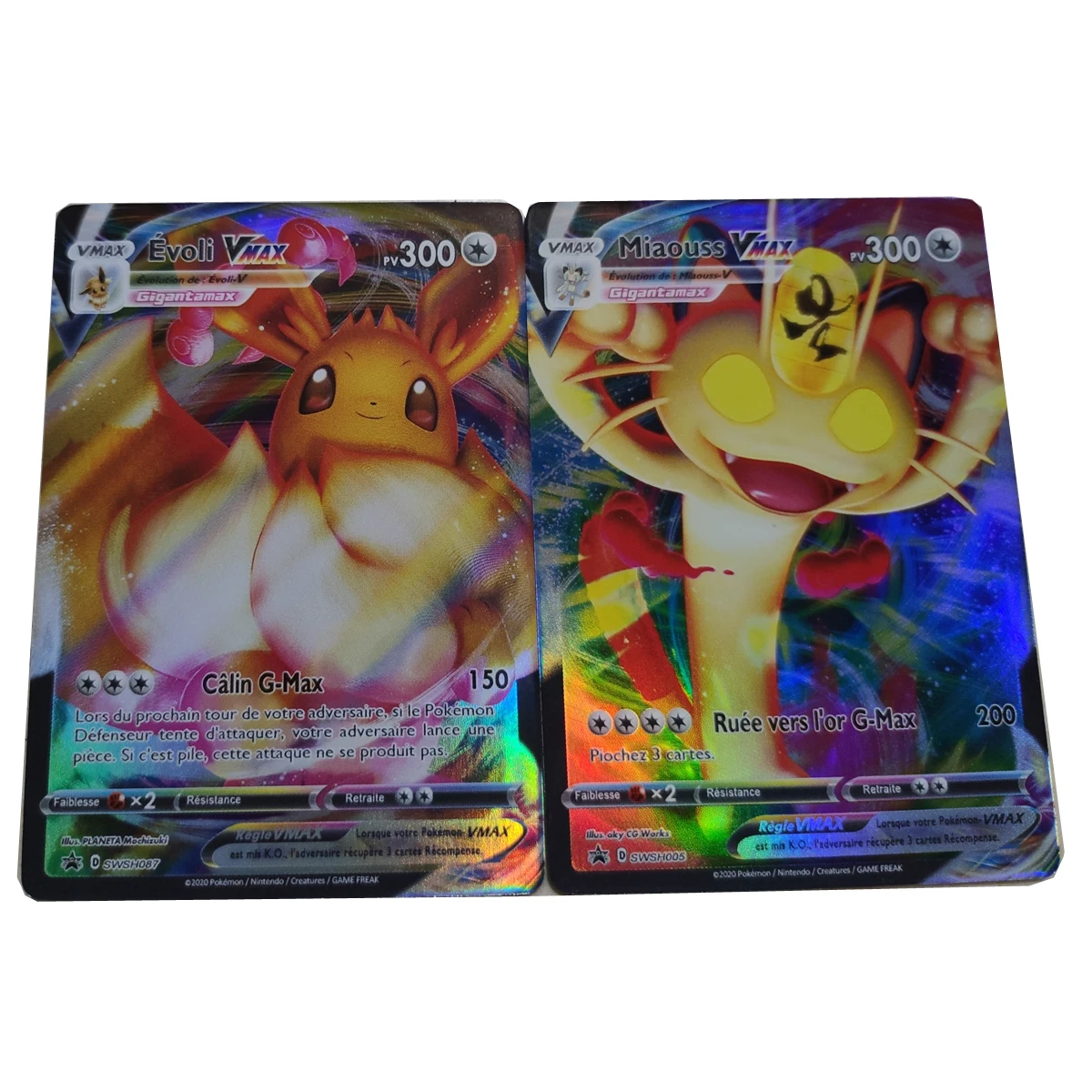 

Free Shiping for 100Pcs French Pokemon VMAX Cards Trading Card Game for Kids