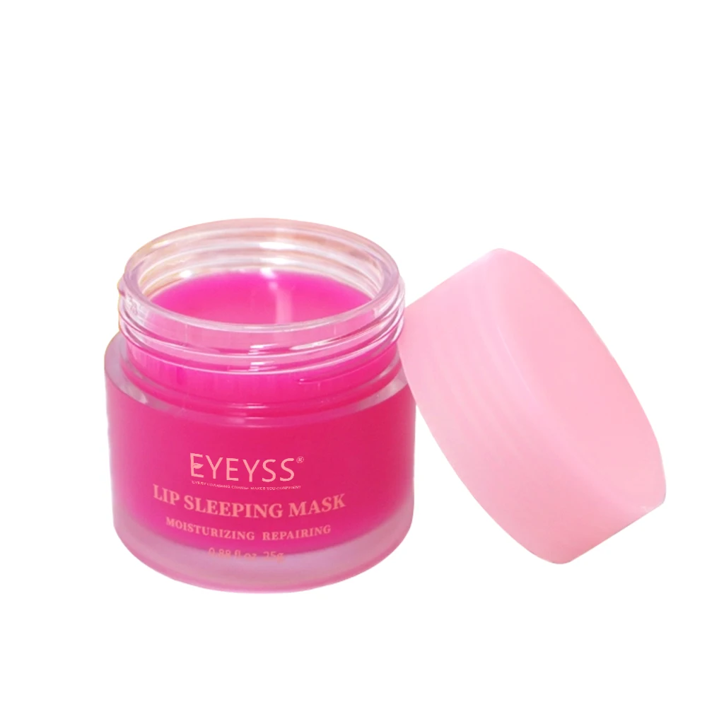 

Private Label Natural Organic Sleeping Lip Mask Hydrating Exfoliating Repair Lip Mask, Pink