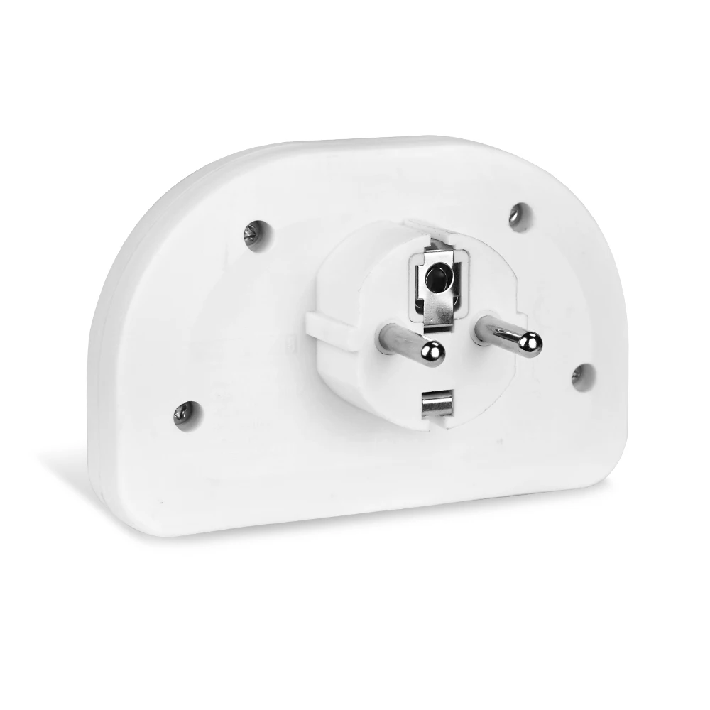 With 2 USB ports 2 Way European 2 Pin Travel adapter 