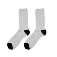 

High quality low price blank polyester blank socks for sublimation