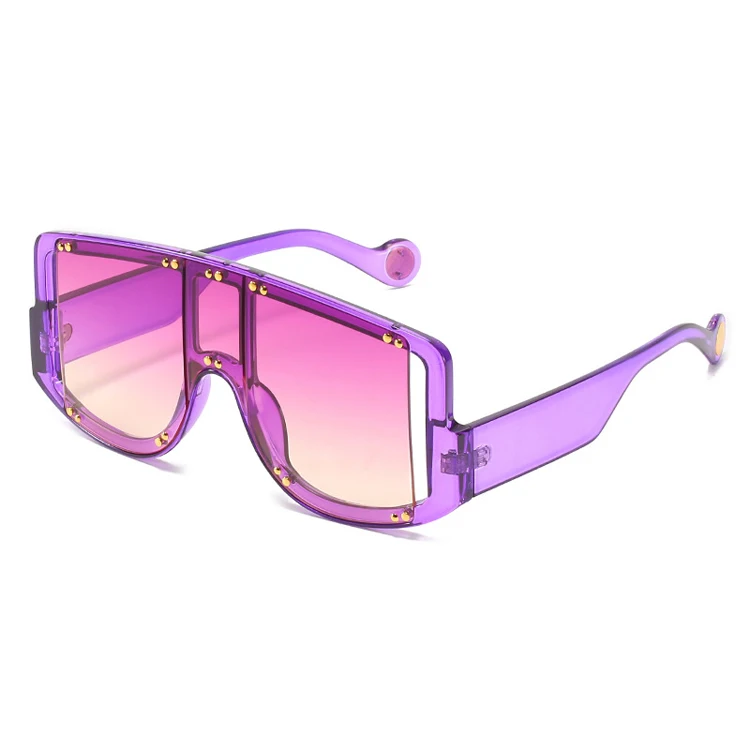 

New fashion trend branded retro big square vintage square shades women luxury sunglasses 2021