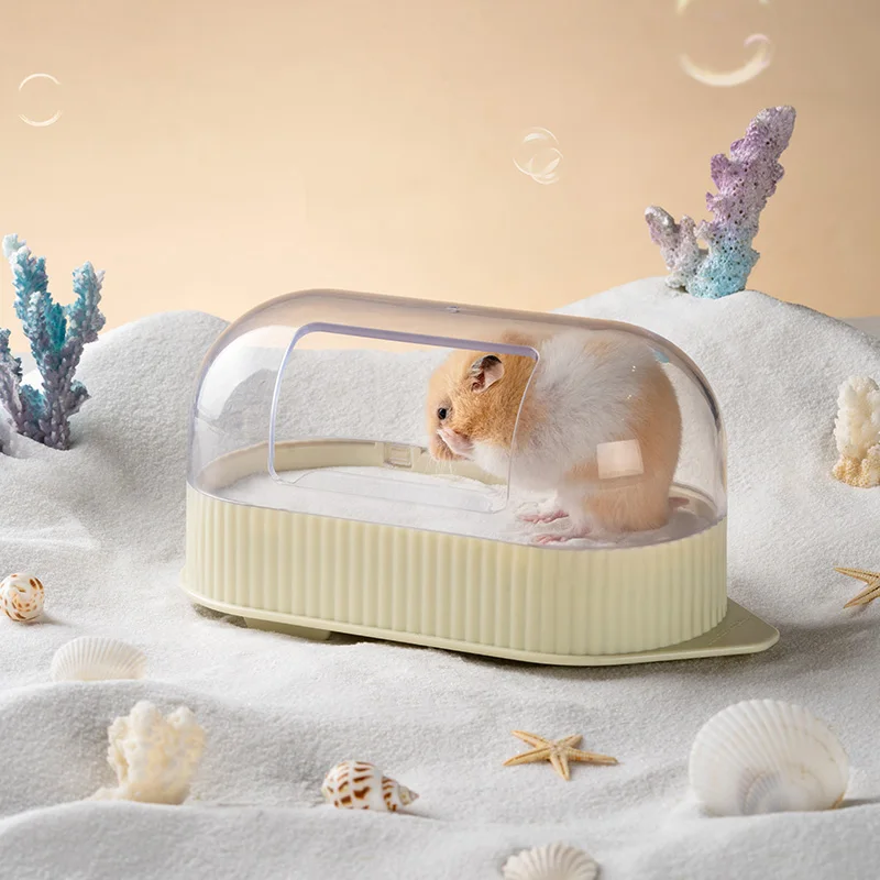 

MewooFun Factory Wholesale Transparent Hamster Bathtub Hamster Bathroom for Hamster